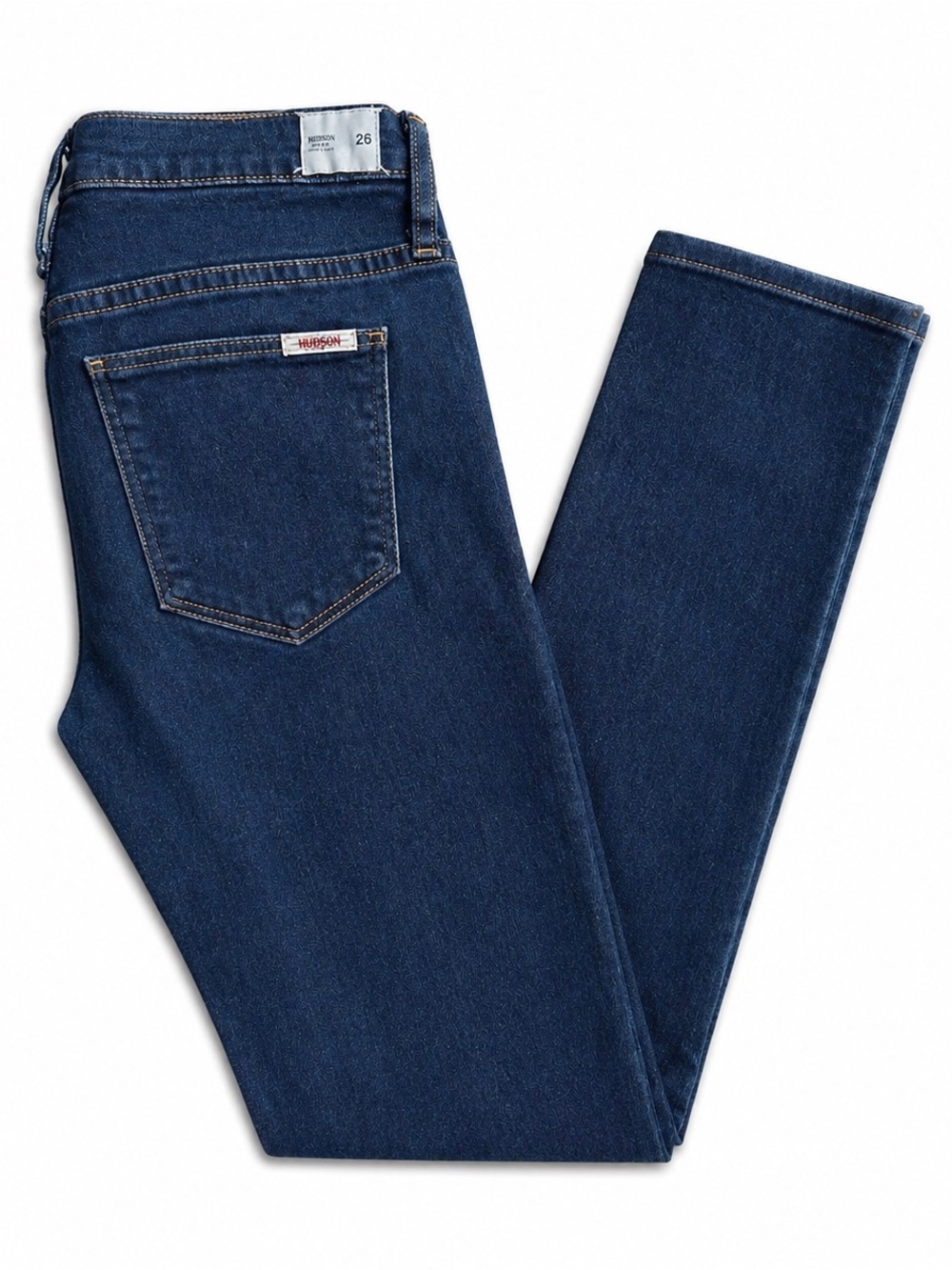 Hudson Jeans 👖 Sz 26 Mid Rise Dark Blue Wash NEW!!